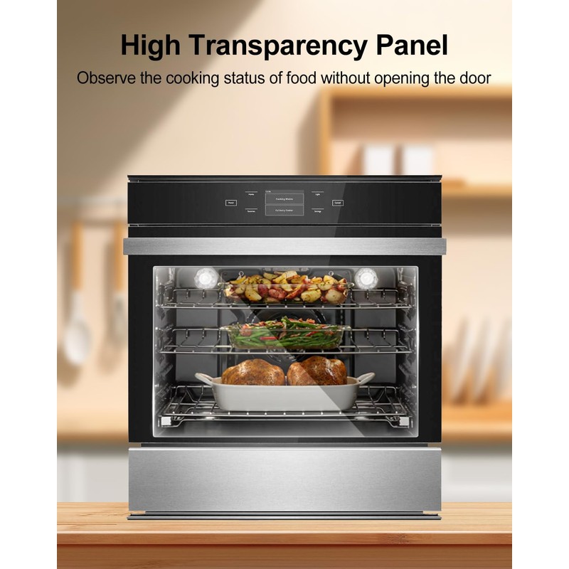 Upgraded WP4449259 Oven Door Glass Replacement Fit for Whirlpool Oven,