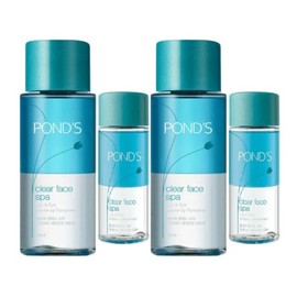 UnKnown Pond's Clear Face Spa Lip & Eye Remover 300ml x 2 + Portable Mini 120ml x 2 / 폰즈 클리어 페이스 스파 립앤아이리무버 300ml 2개 + 휴대용 미니 120ml 2개