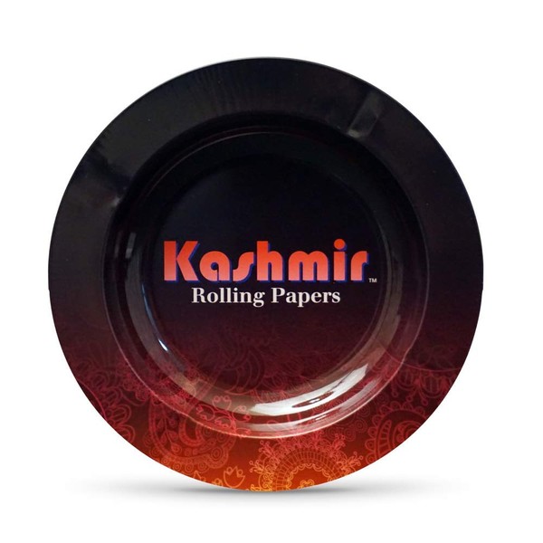 Kashmir Shaded Color Simple Designed Metal Ashtray Round Smart Use Conveyable, Durable, Easy to Wash Limited Edition Number 3