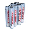 Tenergy High Drain NiMH Rechargeable Battery Combo, 4xAA and 4xAAA