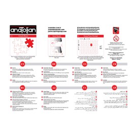 Anatolian Marine to Life Jigsaw Puzzle (1000 Piece), Multicolor (PER1025)