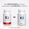 VIZANA NUTRITION | Vitamina K2-mK7 en Cápsulas HPMC Vegetarianas (90