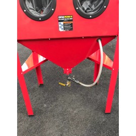 Wadecompany Blast cabinet metering valve Harbor Freight sandblasting metering