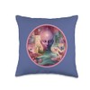 Harmonious Mind & Nature - Collage Serene Spiritual Artwork Throw