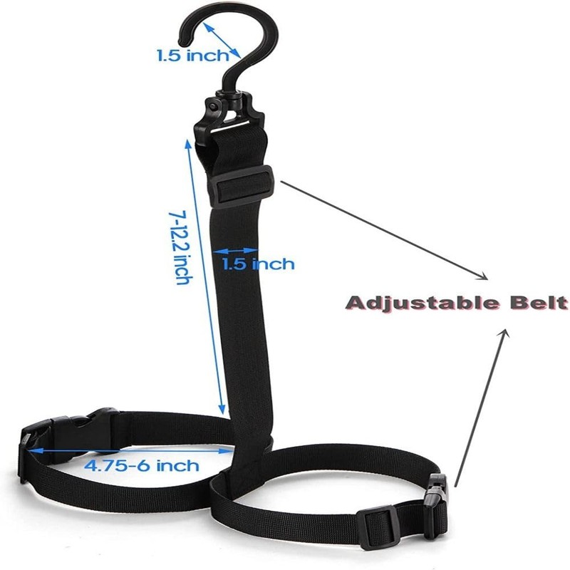 fishing wader boot hanger,wader boot dryer with adjustable strap,fishing boot
