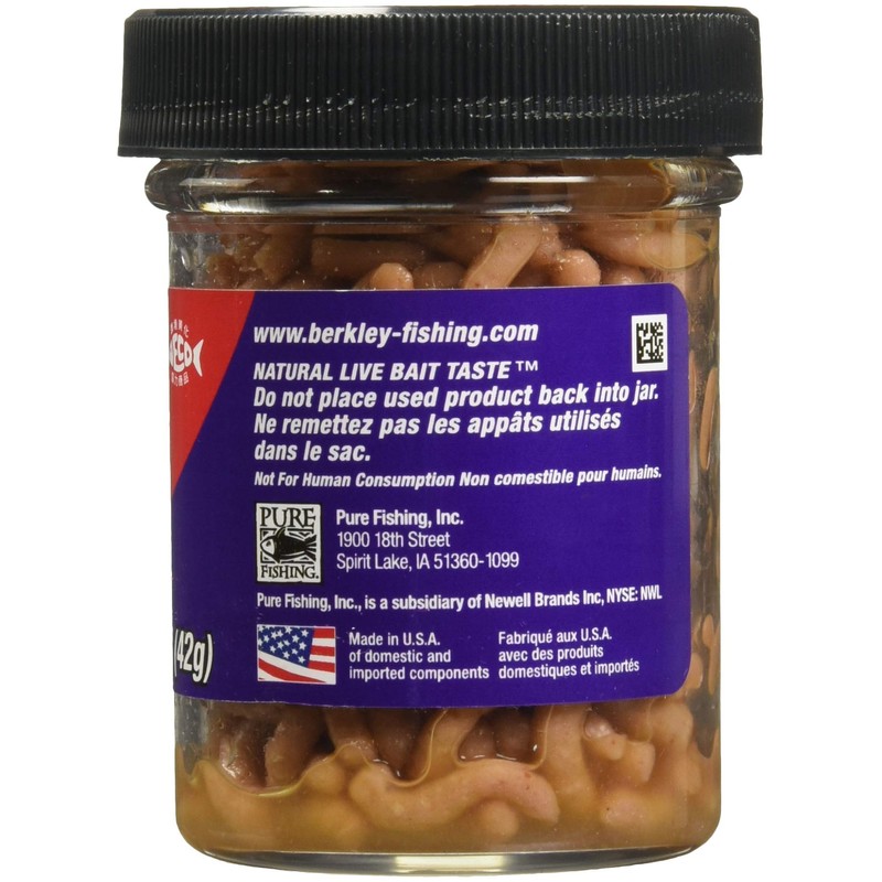 Berkley Gulp! Maggot , Natural, 1-Inch