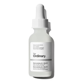 The Ordinary — Niacinamida 10% + zinc 1% — 30 ml — E. Tiempo de aplicación inmediata para todo tipo de piel: día/noche