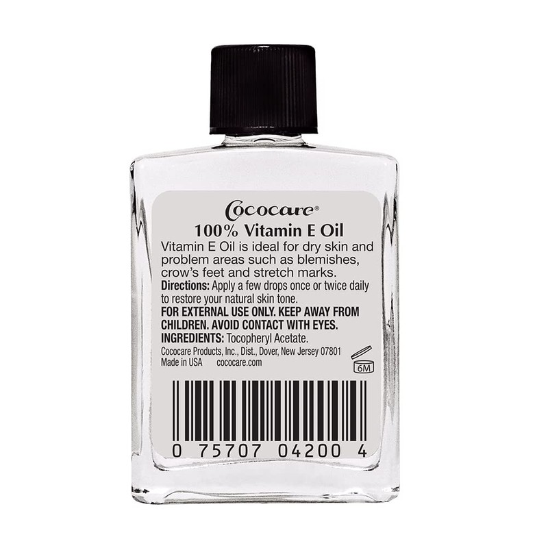 COCOCARE 100% Vitamin E Oil, 1 Fl Oz (04)