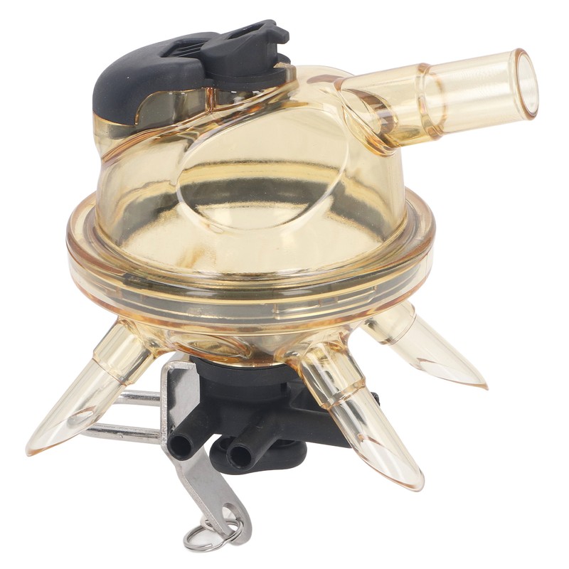 Milking Claw Transparent Cover Stainless Steel Base 380cc Milk Collector