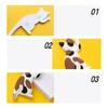 WOVTE Magnetic Hook, Cat Tail, Hook, Set of 7, 3D