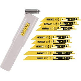 DeWalt DT2446-QZ Reciprocating Blades, One Size, Set of 8 Pieces