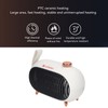 Small Space Heater 900W PTC Ceramic Fast Heating 3 Level