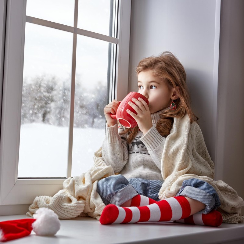 Bohue 2 Pairs Christmas Grinch Wooden Earrings Teardrop Dangle Earrings