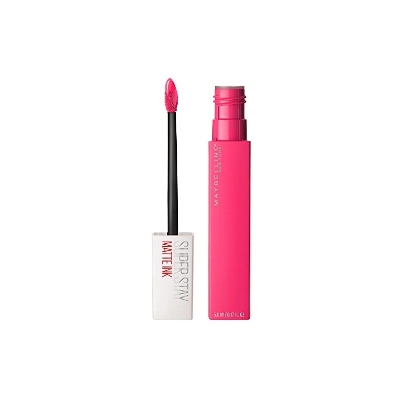 Maybelline Labial Liquido Matte Larga Duracion Superstay, Matte Ink 30