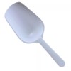 Maryland White Small Ice Scoop, 24" x 3" Plastic, 1