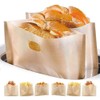10PCS Non Stick Toaster Bags Reusable and Heat Resistant Bags