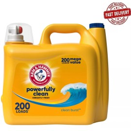 Arm & Hammer Clean Burst 200 Loads Liquid Laundry Detergent 200 fl oz