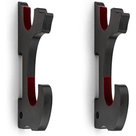 Sword Holder Wall Mount 2-Tier Hook Katana Holder Adjustable Display Hanger for Samurai Sword Tanto Rapier light saber Cosplay Blade Tanjirou Demon Slayer Weapon Rack - Color: 2-Tier-Pad