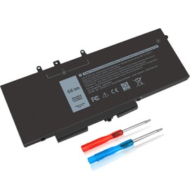 68Wh GJKNX Laptop Battery for Dell Latitude 5580 5480 5280 5490 5590 5491 5591 5288 5488 5495 E5480 E5580 E5490 E5590 E5591 Precision 15 3520 3530 M3520 M3530 GD1JP 5YHR4 451-BBZG DY9NT 0DY9NT 0GD1JP