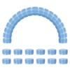 sourcing map 50pcs Plastic Bottle Caps, 30mm Bottle Screw Lid