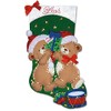 Teddy Bear Fun Felt Stocking Kit