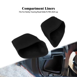 HDBUBALUS Fairing Glove Box Compartment Liners For Harley Touring 2024-25 Road Glide FLTRX