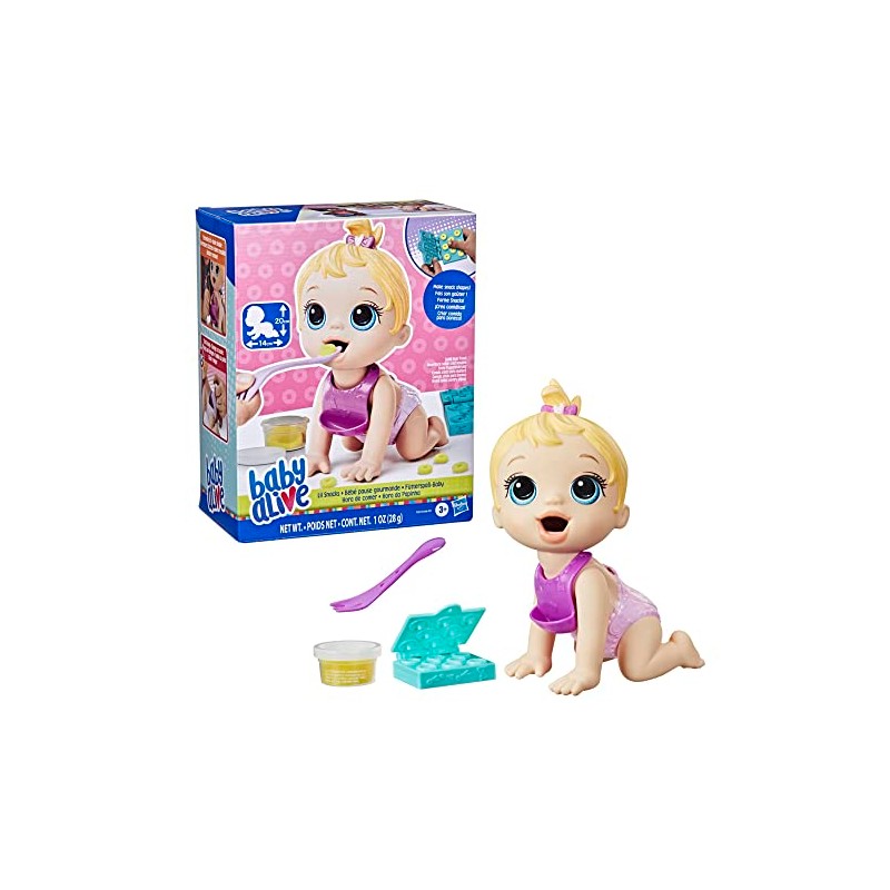 Baby Alive Hora de Comer Rubia 20cm