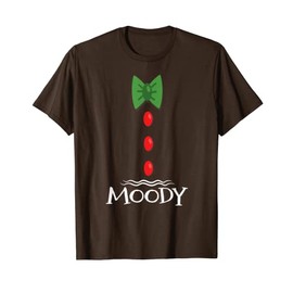 Moody Gingerbread Costume Family Matching Funny Christmas T-Shirt