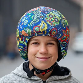 Coolcasc MAORI SKULLS Multisport Helmet Cover