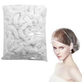 XUNQUCOM 100-Piece Disposable Shower Cap Set