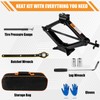 Beaiguna Portable Car Jack Kit, 2 Ton (4409 lbs) Scissor