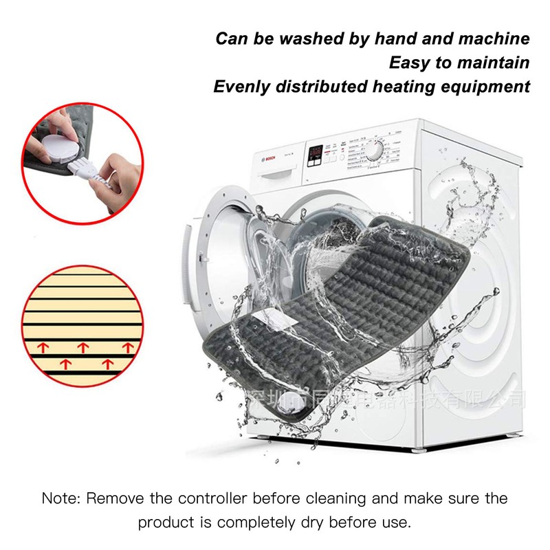 Heating Pad 6 Temperature Settings Fast Heating Electric Hot Heated