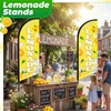 Lemonade Feather Flag With Pole Kit - 2 Pcs 8.2Ft