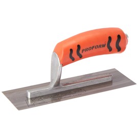 Kraft Tool PL407PF Carbon Steel Midget Trowel with ProForm Handle, 8 x 3-Inch