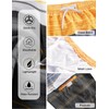 Unitop Bañador para hombre, diseño de rayas coloridas con forro,
