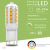 Wenscha G9 LED-Lampe, Warmweiß, 3000 K, 3.5 W entsprechend 30