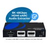 OREI 8K Audio Extractor with ARC/eARC output for Dolby Atmos