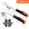 Anyingkai Gardening Hand Weed Cutter, Pack of 2 Stainless Steel