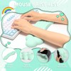 Cloud Wrist Rest Keyboard, Cloud Palm Rest Set with PU