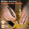 Nicpro 6 Pack CP3000 Carpenter Pencil with Sharpener, Mechanical Pencils