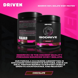 Driven Nutrition ISODRIVE Premium Whey Isolate (1lb, Chocolate)