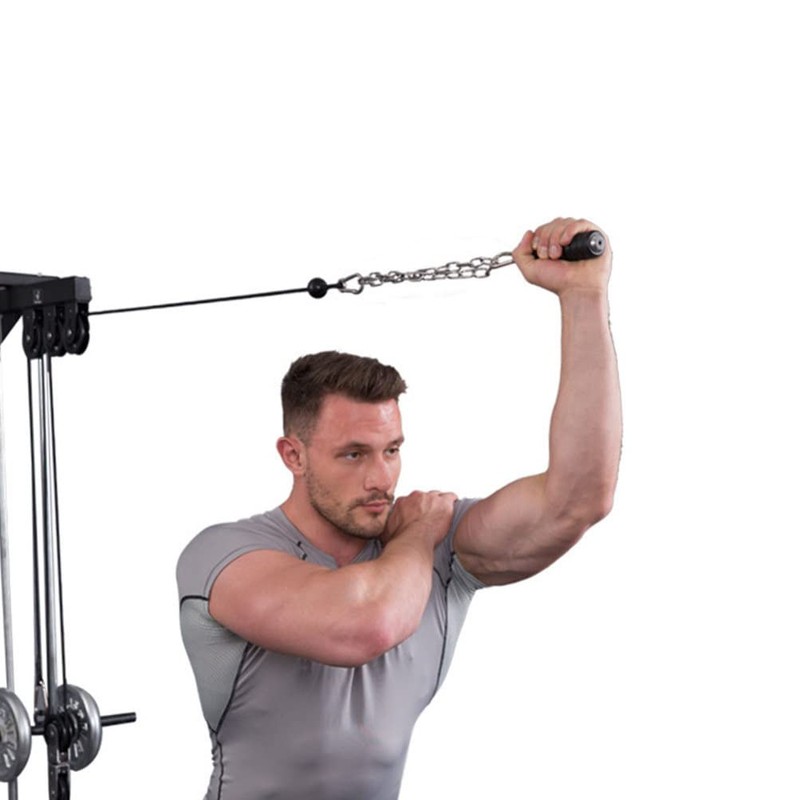 Gatuida Fitness Handle Muscle Training Handle Workout Resistance Cable Machine