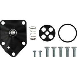 TourMax Motorcycle Petrol Tap Repair Kit FCK-57 – Compatible with Kawasaki ER-5 2001, 2002, 2003, 2004, 2005 – Replacement Part – Fuel Tap Rebuild Kit