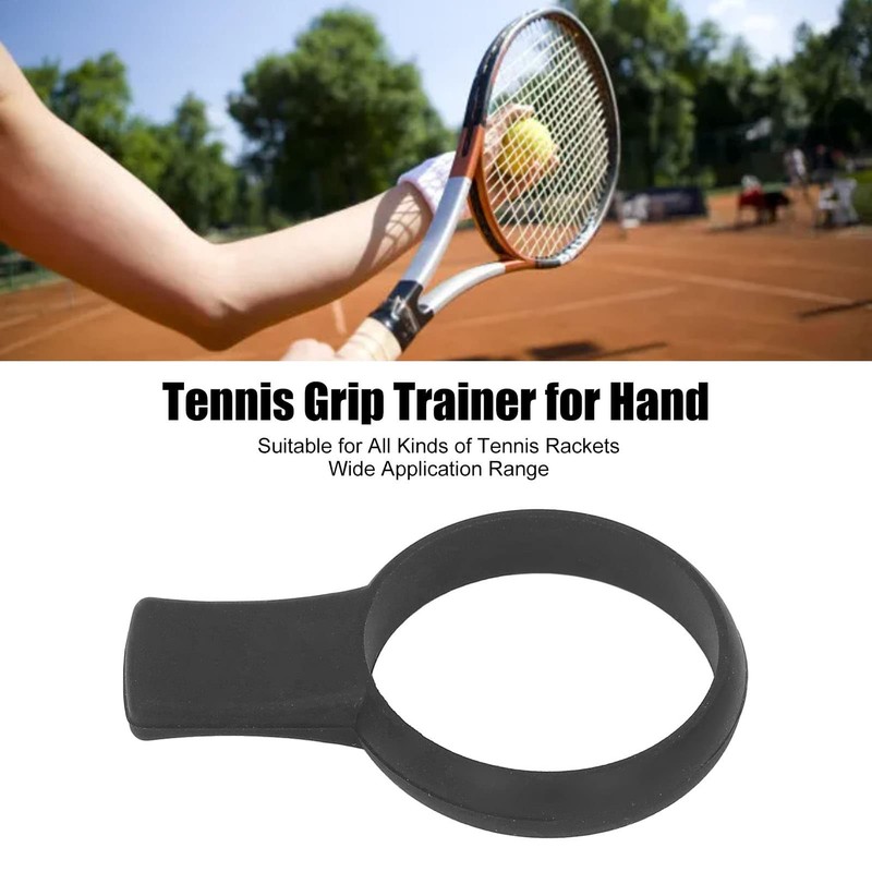 Tennis Racket Grip Trainer, Hand Comfort Racket Trainer Aid Tool