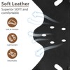 BARKLESS Dog Muzzle Leather, Soft Secure Anti-Barking Leather Muzzle for
