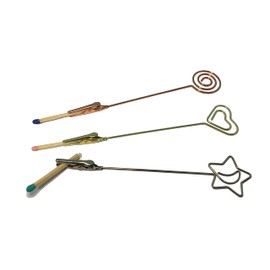 JHZABPO Versatile 5.9" Length Matchstick Extenders(Pack of 3PCS), Multi-Functional Alligator Clips, Bracelet Tool Jewelry Helpers, Picture Memo Note Photo Stand