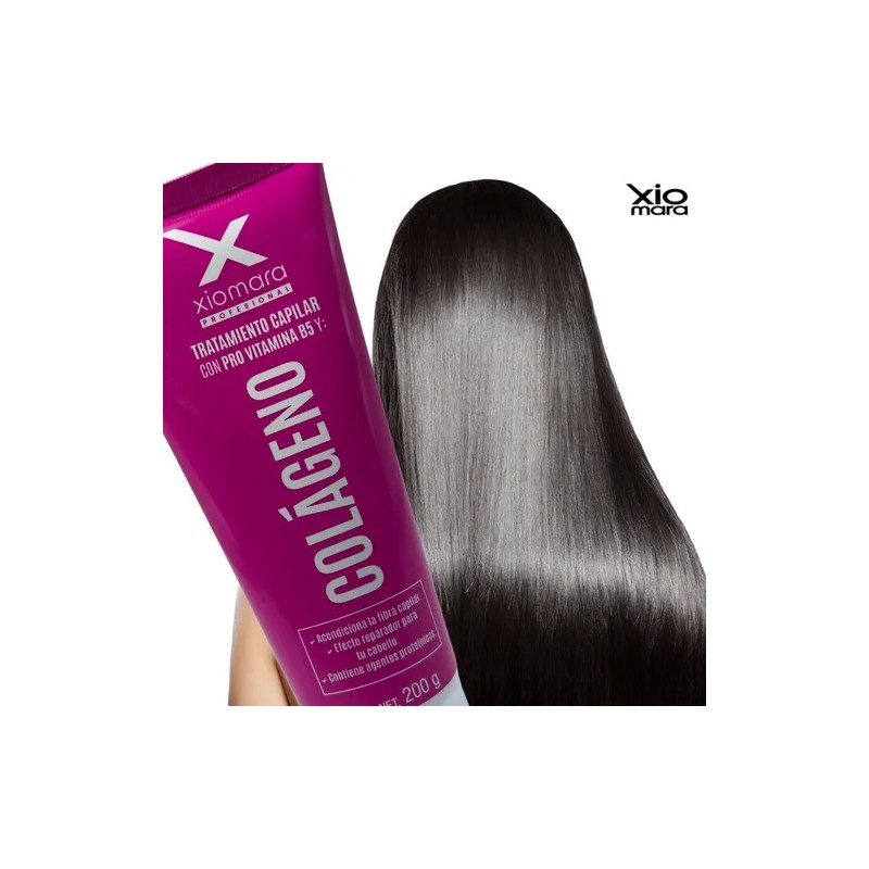 Tratamiento Colageno Para Cabello Extra Dañado Seco 200 Grs