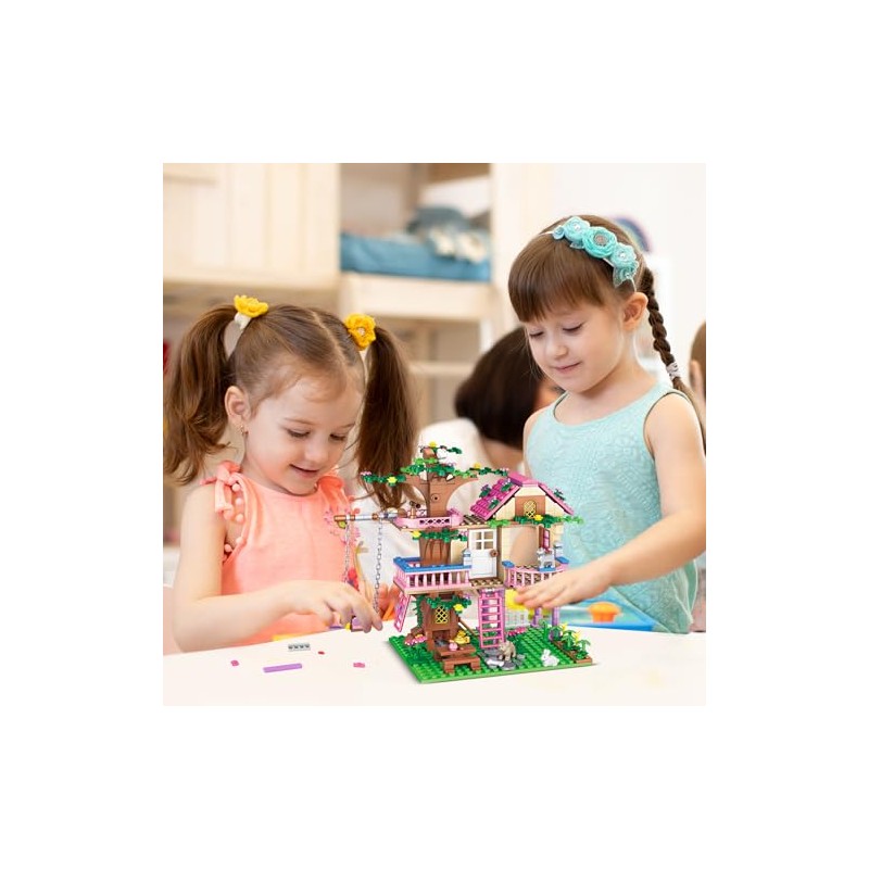 HSANHE Juego de construcción de casa de árbols (7652)