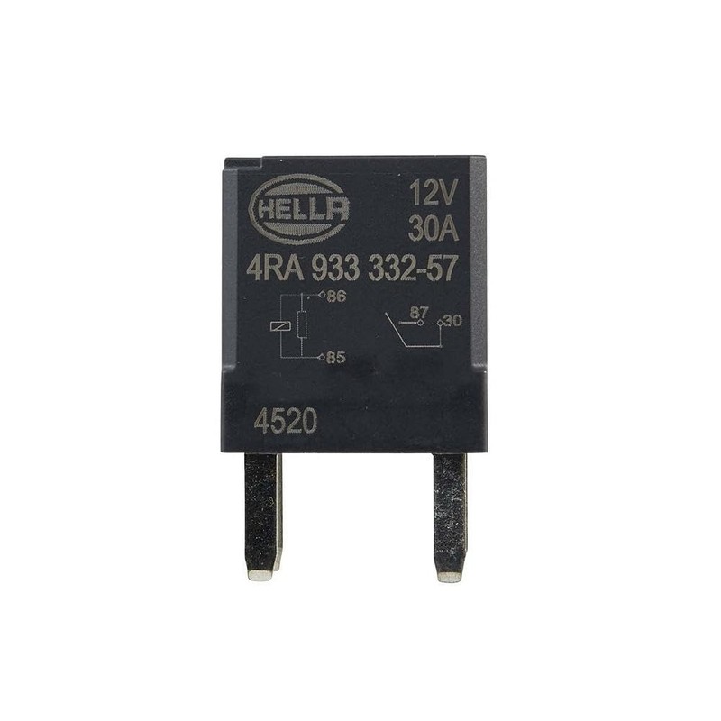 HELLA 933332571 Relay Micro 280 4 Pole 12V Spst Res,