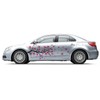 2PCS Sakura Cherry Blossom Car Livery, Japanese Theme Side Car